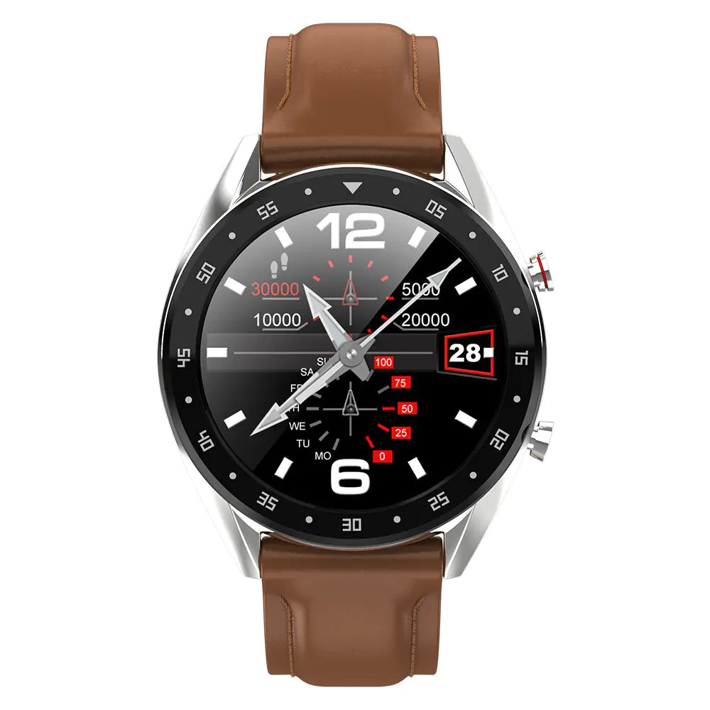 Pulsera Inteligente L7 con Monitoreo de Ritmo Cardíaco y ECG