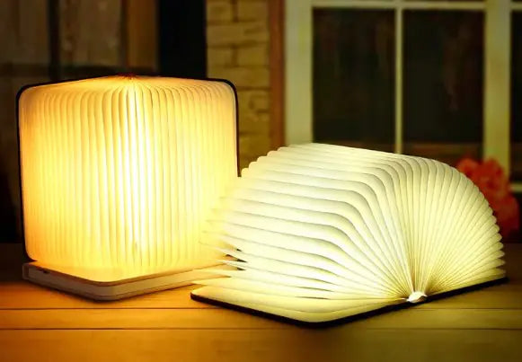 3D lamp in the shape of a book