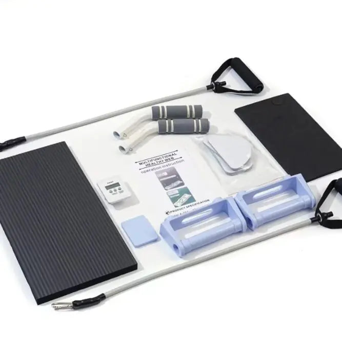 Compact sliding board for Pilates