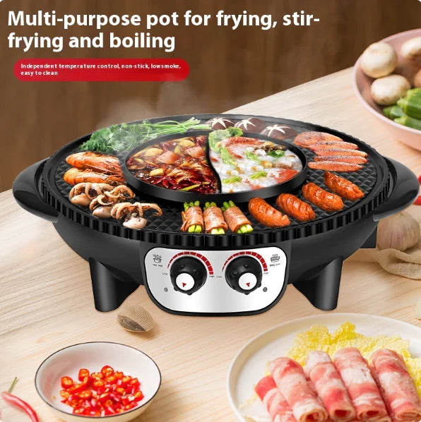 All-in-one barbecue grill