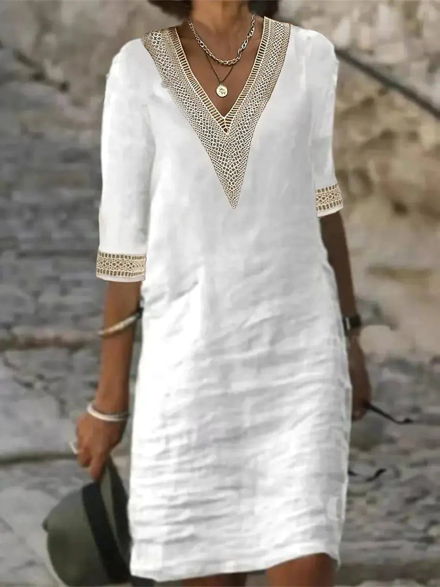 Women's casual loose-fitting dress for autumn/winter