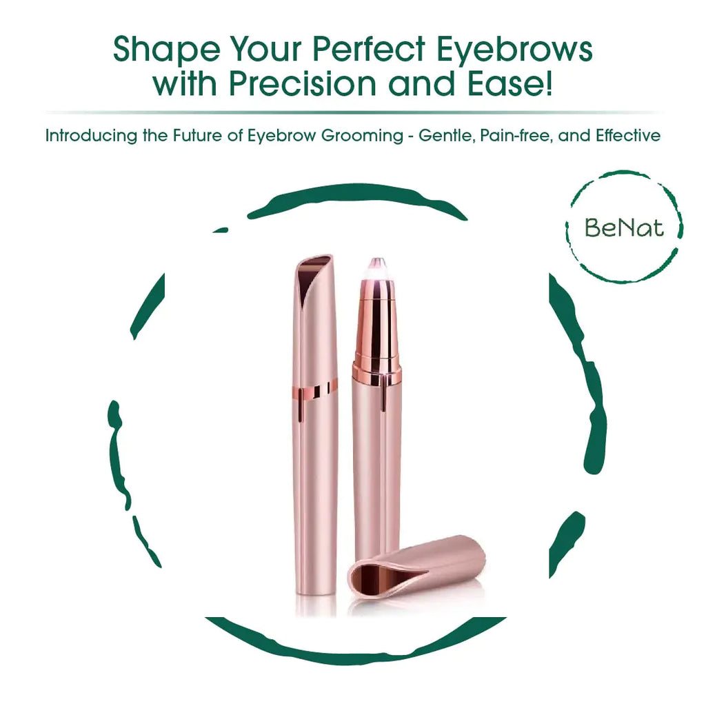 Rechargeable eyebrow trimmer