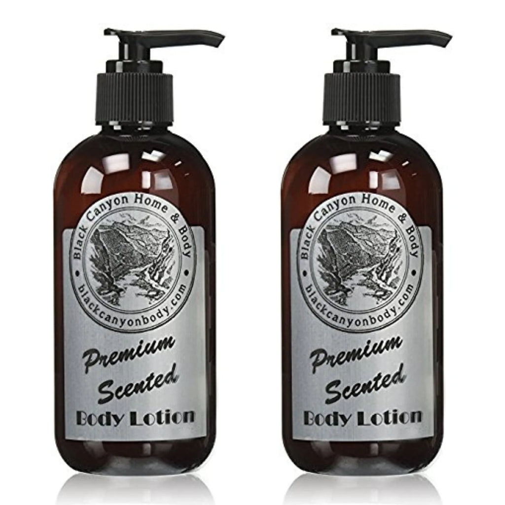 Black Canyon Luxury Body Lotion with Acai, Magnolia &amp; Jasmine Scent, Lanolin &amp; Jojoba Oil, 16 oz (2 Pack)