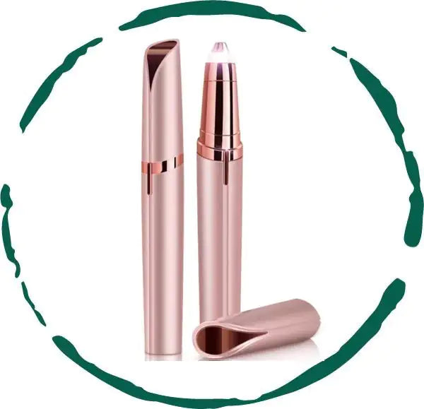 Rechargeable eyebrow trimmer