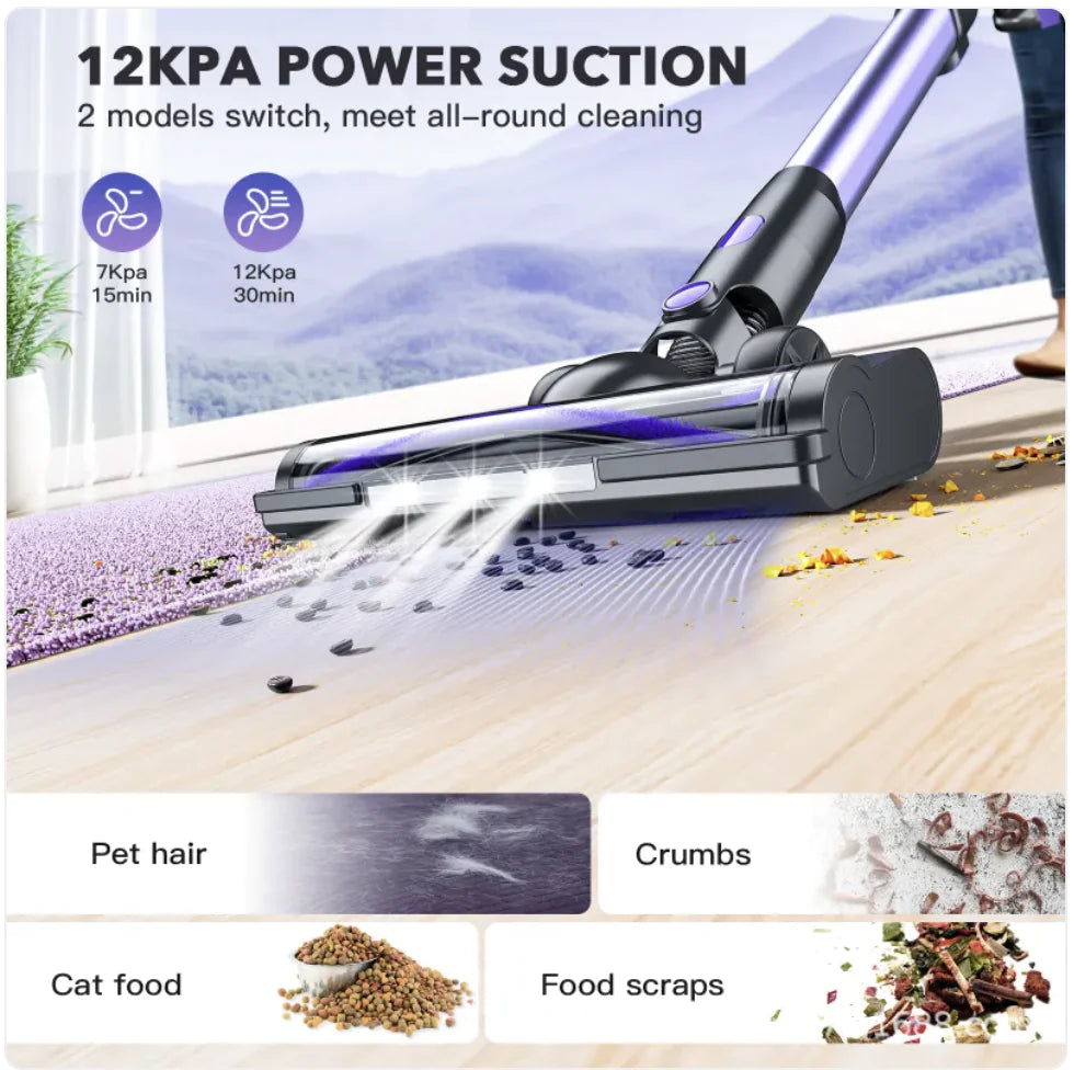 Portable vacuum cleaner for home cleaning