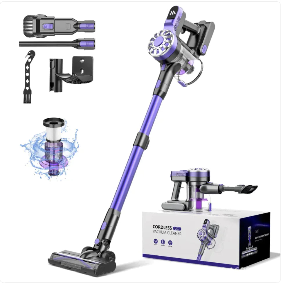 Portable vacuum cleaner for home cleaning