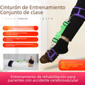 Elastic rehabilitation band for foot with support