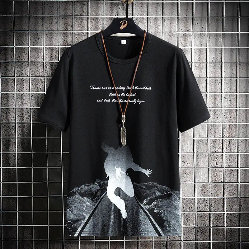 Camiseta de algodón para hombre de manga corta - Vant