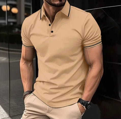 Camiseta Polo Casual de Hombre con Cuello - Vant