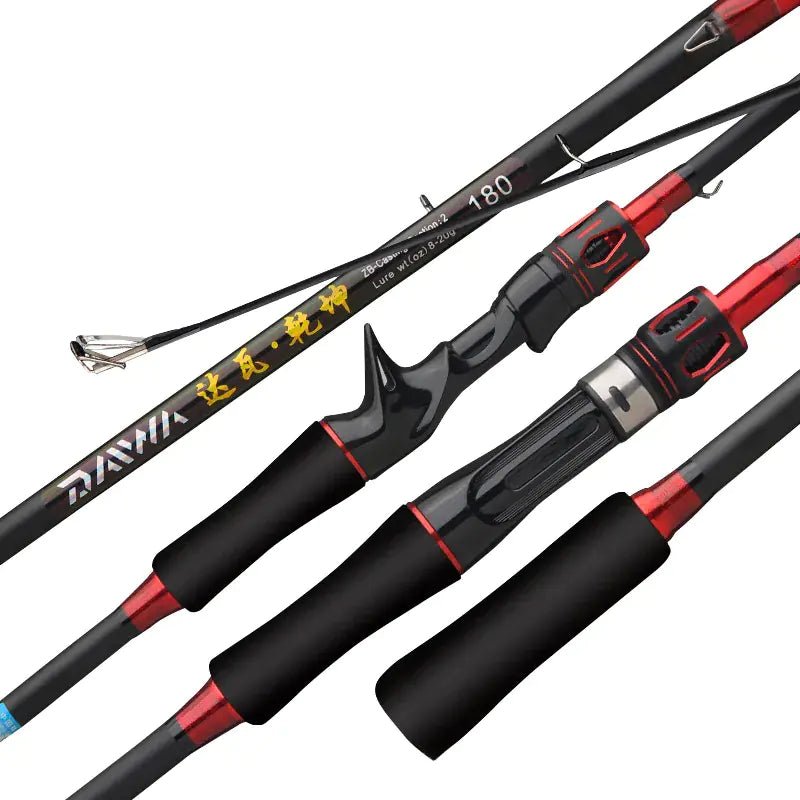 Caña de pescar giratoria de fibra de carbono para pesca de lubina - Vant