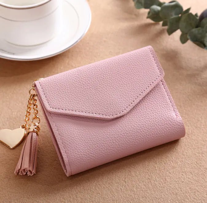 Cartera clásica de mujer con bordado y monedero - Vant