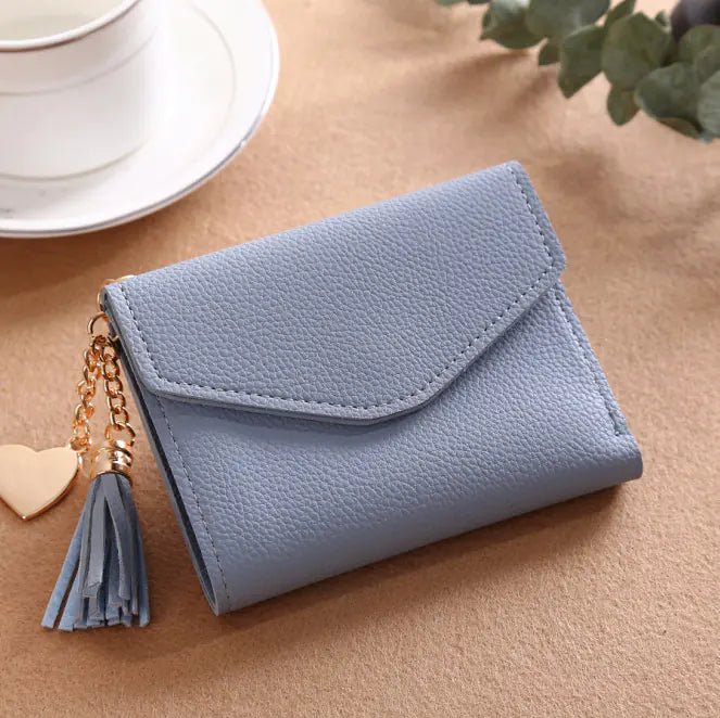 Cartera clásica de mujer con bordado y monedero - Vant