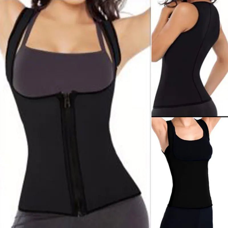 Chaleco reductor de cintura de neopreno para mujer - Vant