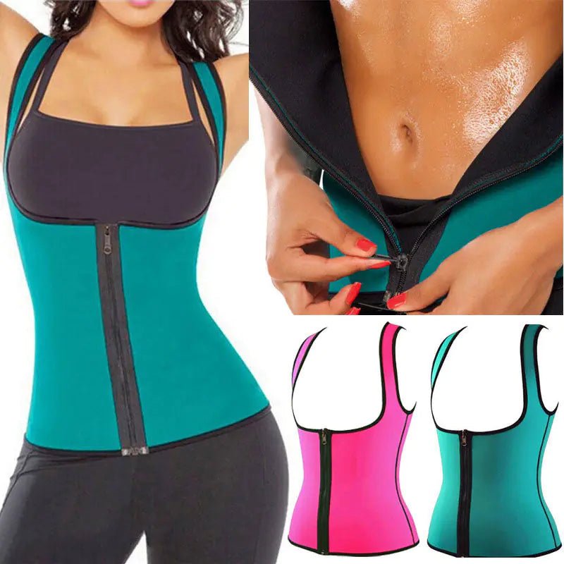 Chaleco reductor de cintura de neopreno para mujer - Vant