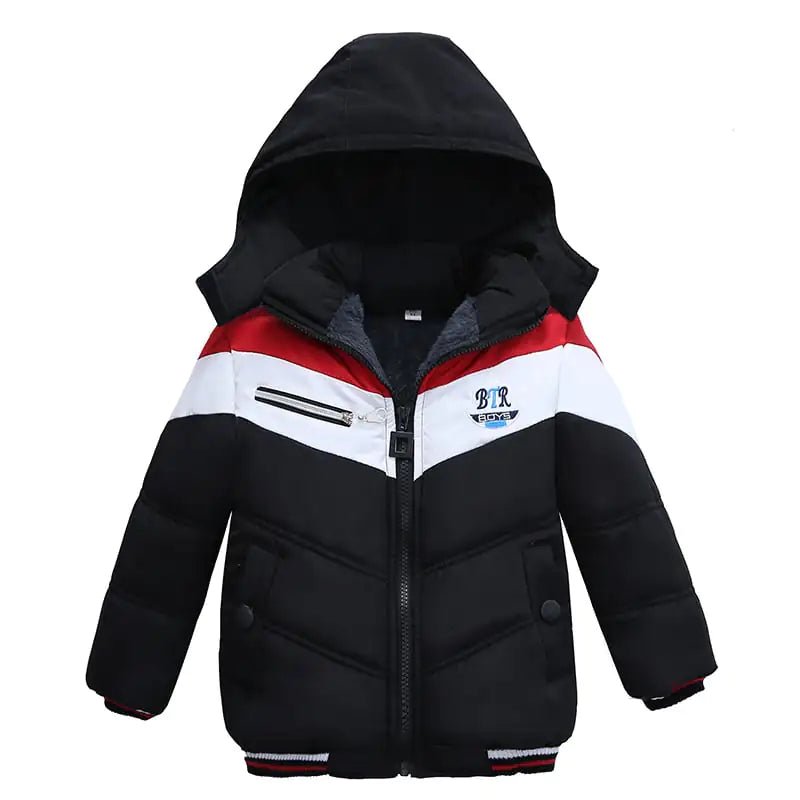 Chaqueta acolchada con capucha y manga larga para niño - Vant
