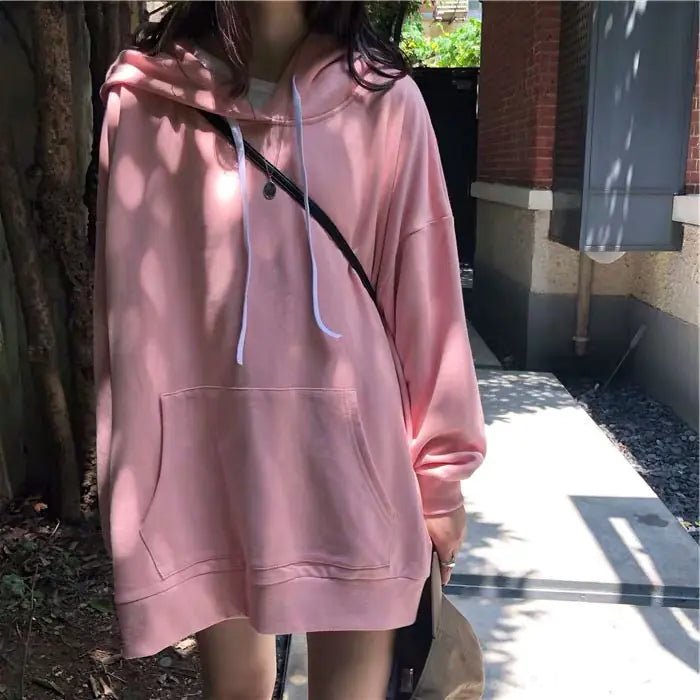 Chaqueta holgada con capucha para mujer - Suéter de manga larga - Vant