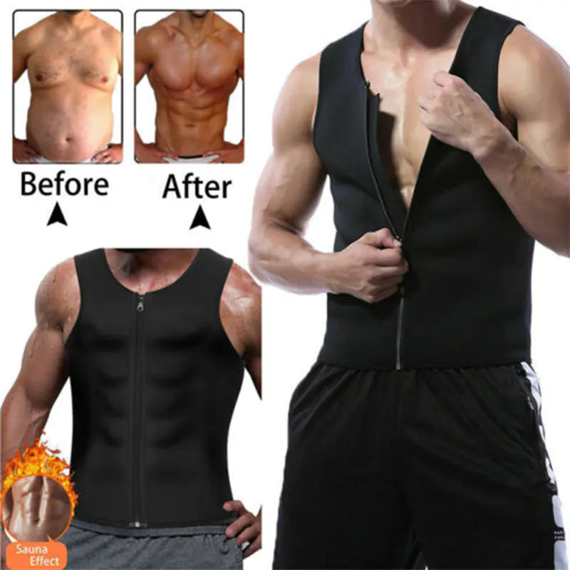 Men's Neoprene Waist Slimming Vest