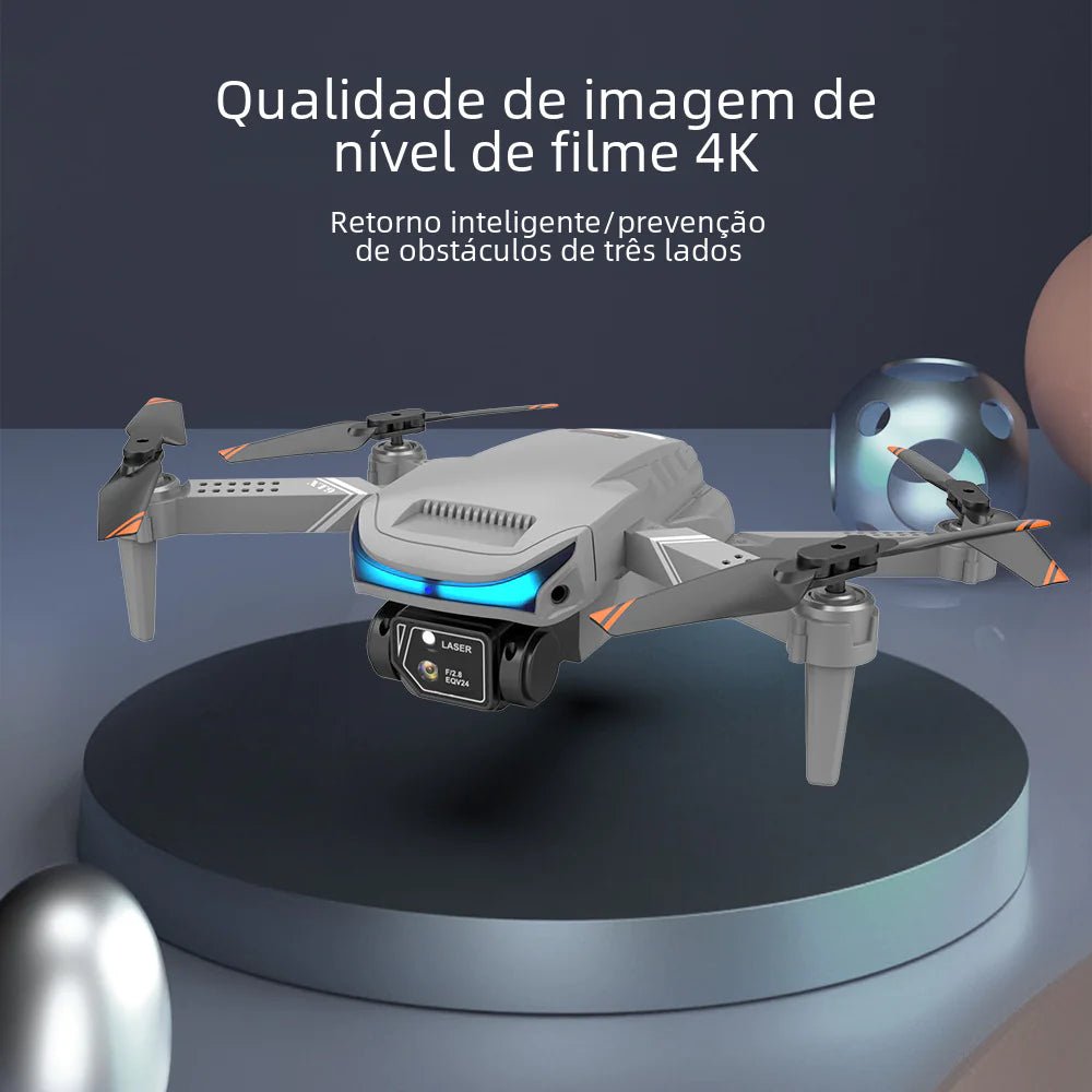 Dron cuadricóptero XT9 HD con cámara dual y mantenimiento de altitud - Vant