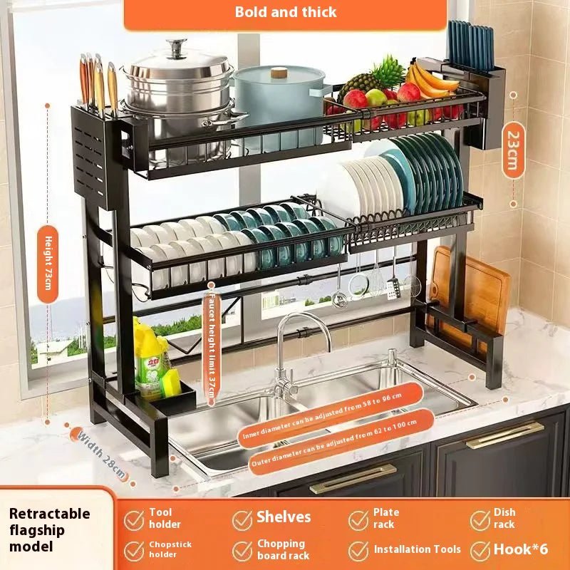 Escurreplatos de cocina ajustable - Vant