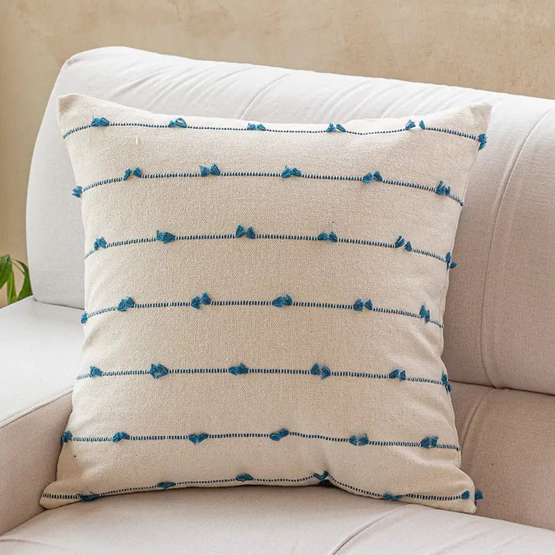 Fundas de almohada de algodón sencillas para sofá - Vant