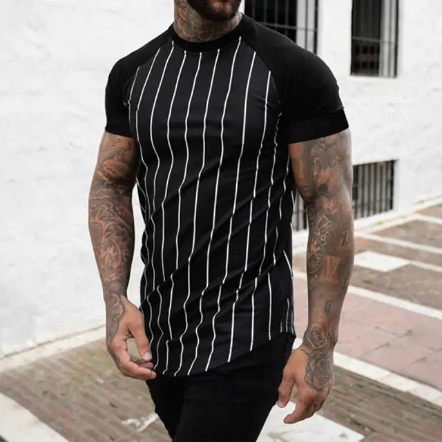 Camiseta para hombres  poliéster/spandex