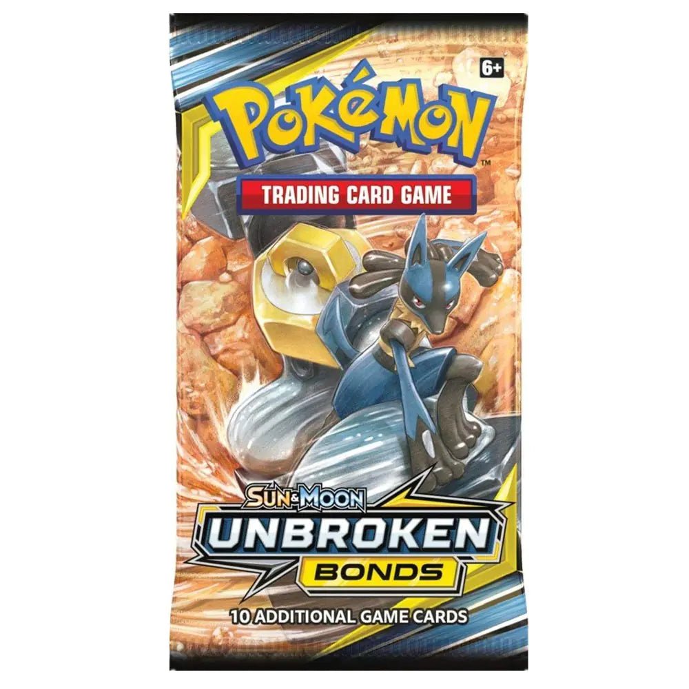 Pack de sobres de la colección Unbroken Bonds Pokémon - Vant