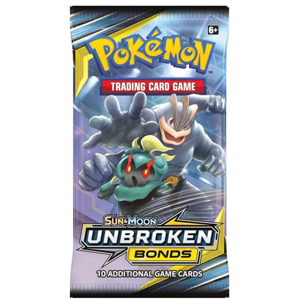 Pack de sobres de la colección Unbroken Bonds Pokémon - Vant