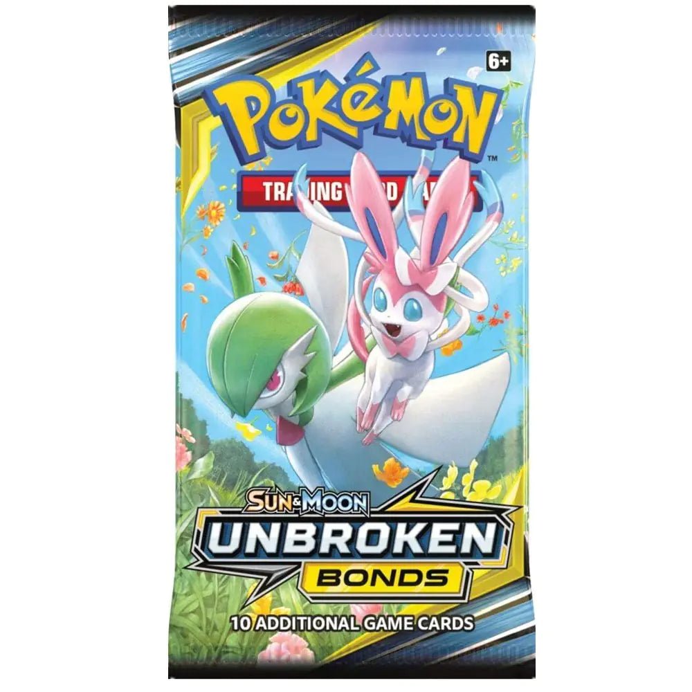 Pack de sobres de la colección Unbroken Bonds Pokémon - Vant