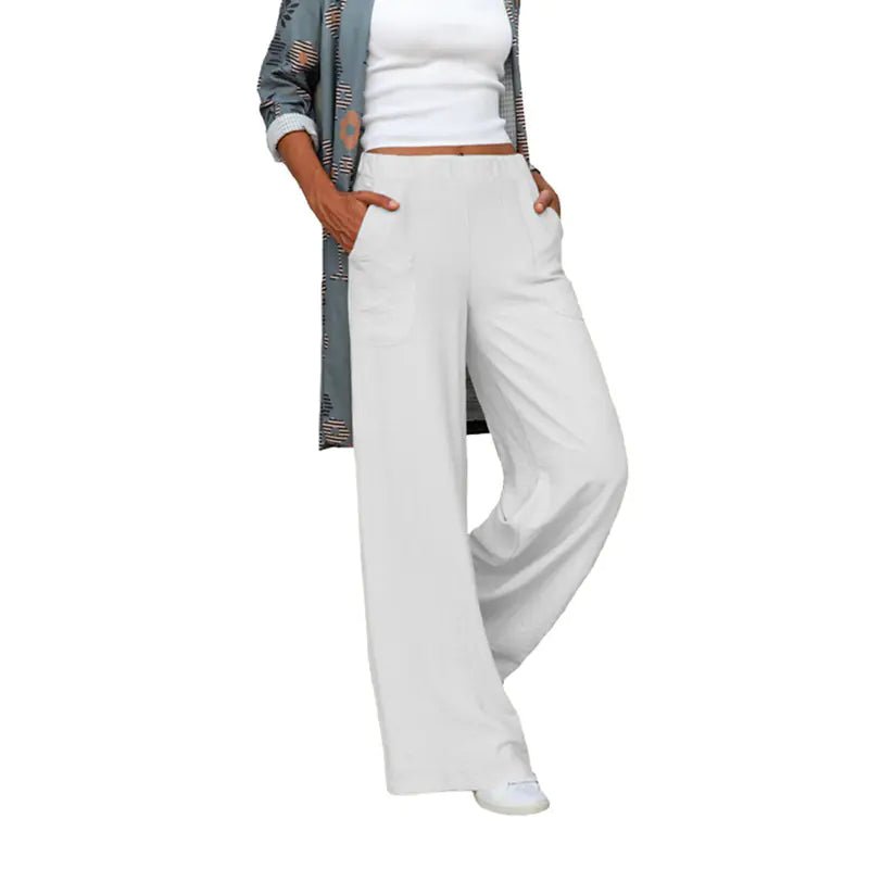 Pantalones casuales de mujer de talla grande de otoño e invierno - Vant