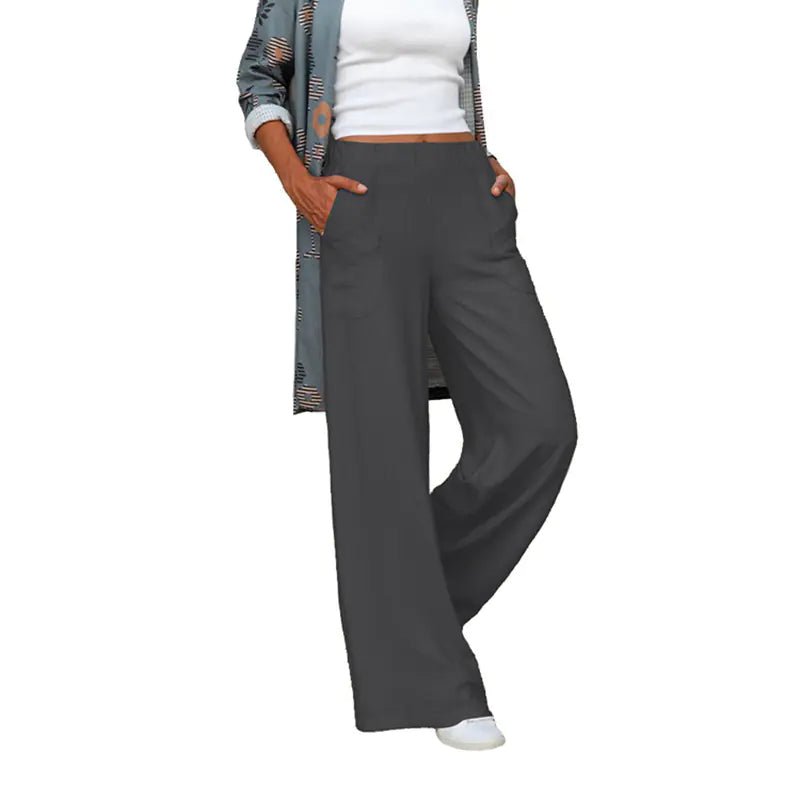 Pantalones casuales de mujer de talla grande de otoño e invierno - Vant