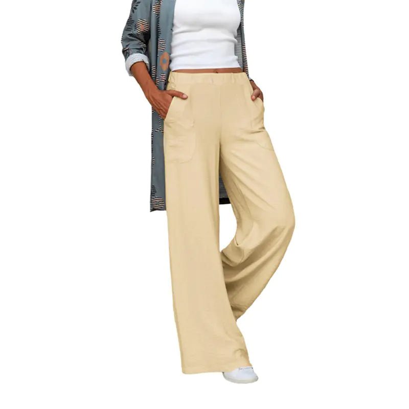 Pantalones casuales de mujer de talla grande de otoño e invierno - Vant