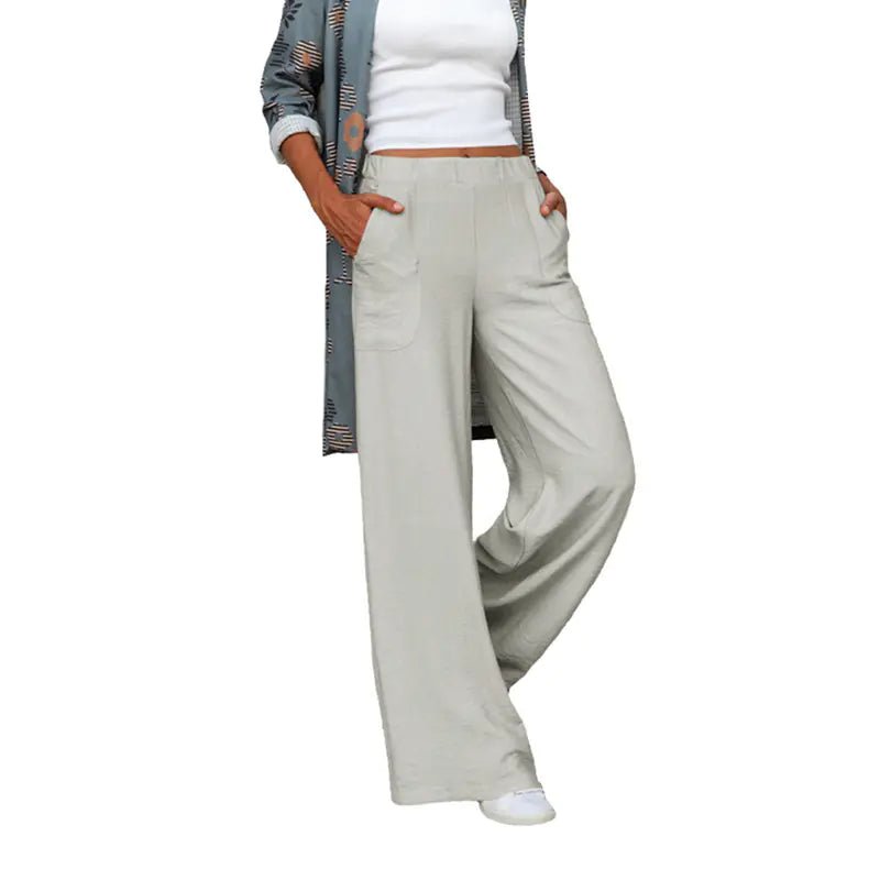 Pantalones casuales de mujer de talla grande de otoño e invierno - Vant