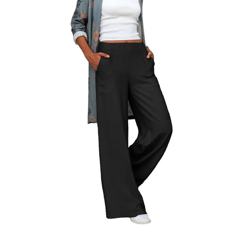 Pantalones casuales de mujer de talla grande de otoño e invierno - Vant