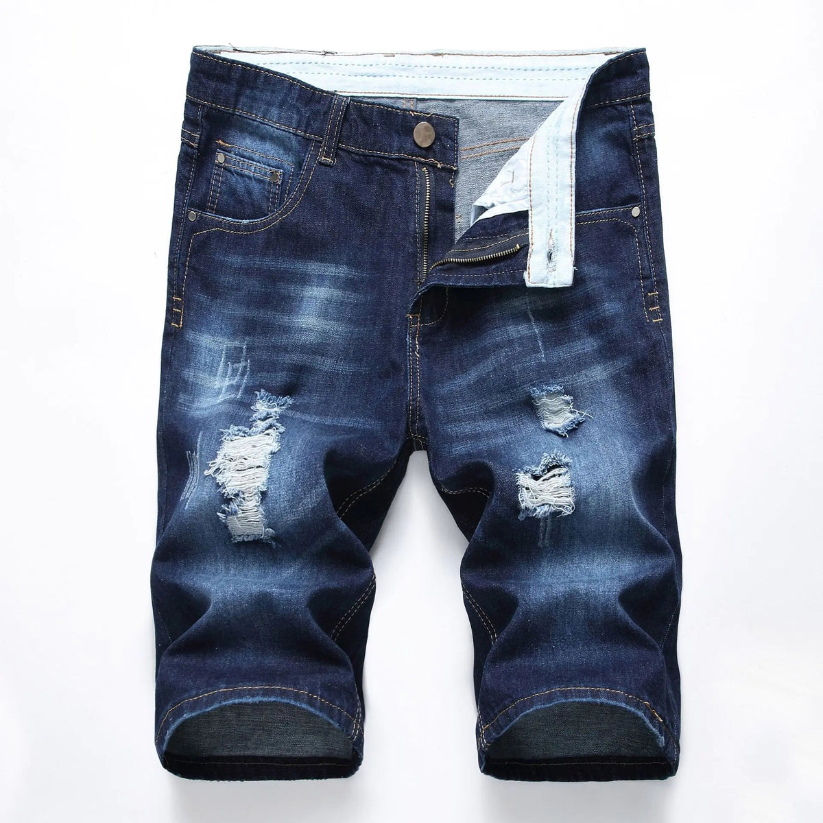 Pantalones cortos vaqueros de moda casual para hombre - Vant