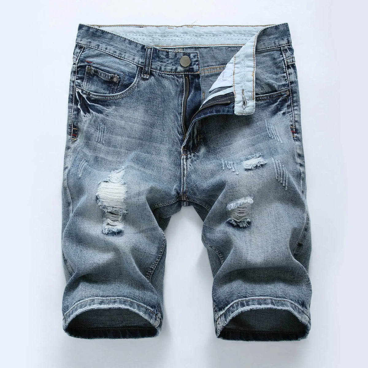Pantalones cortos vaqueros de moda casual para hombre - Vant