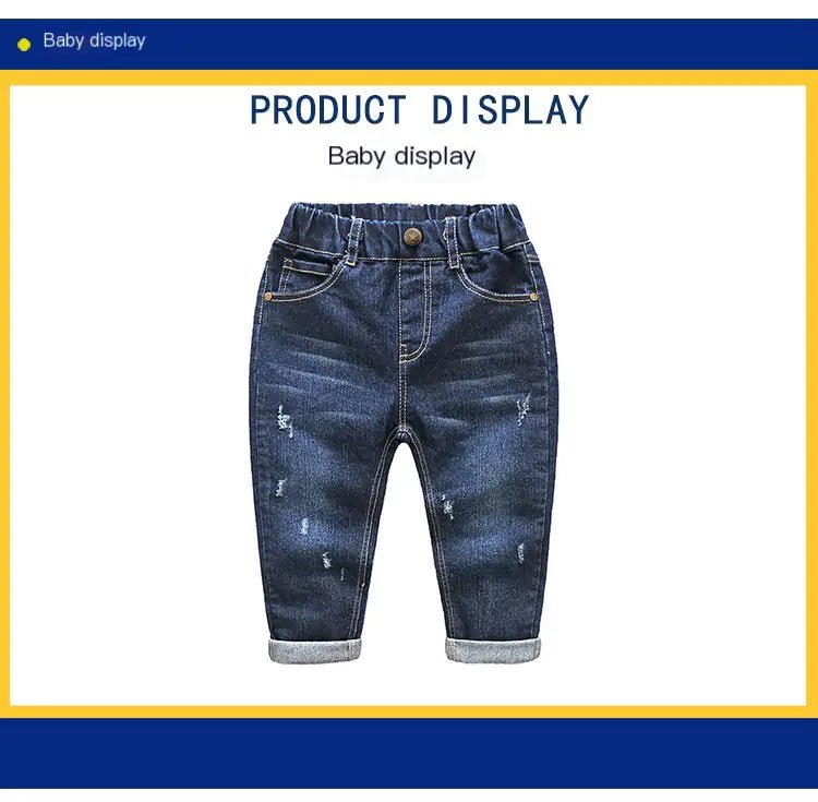 Pantalones Vaqueros de Corte Slim Casual para Niños - Vant