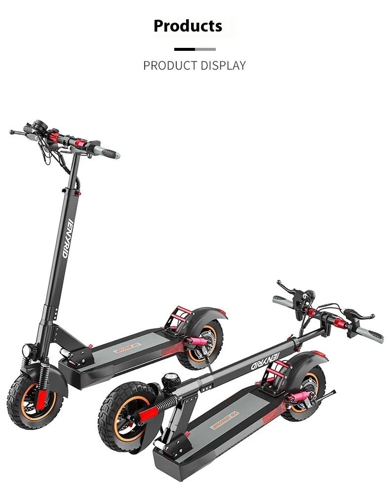Patinete eléctrico con doble amortiguador - Vant