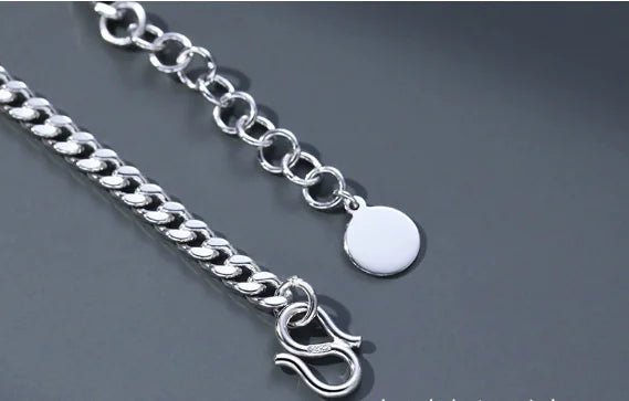 Pulsera de plata tailandesa vintage para hombre. - Vant