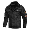 Men's loose-fitting casual jacket, sheepskin coat