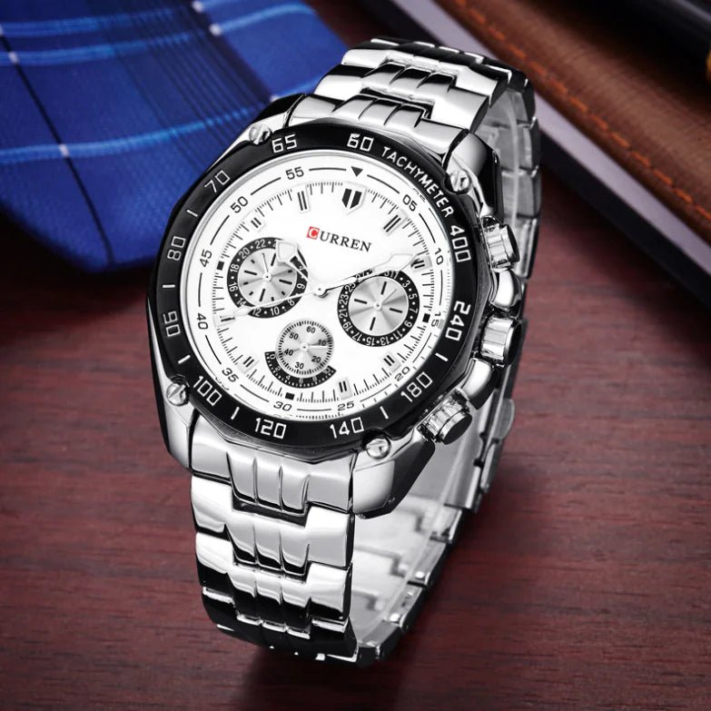 Reloj de acero inoxidable para hombre con tres esferas - Vant