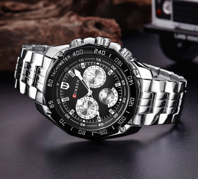 Reloj de acero inoxidable para hombre con tres esferas - Vant