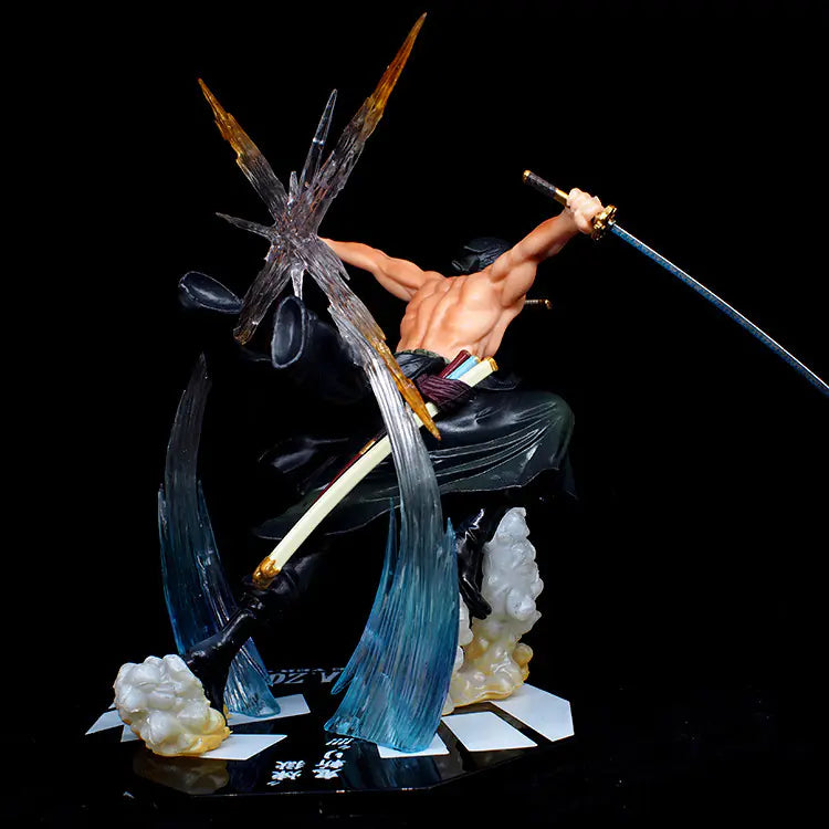 One Piece Zoro display figure, three sword style
