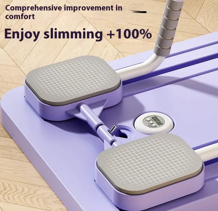 Tabla de ejercicios con rueda abdominal para el hogar - Vant