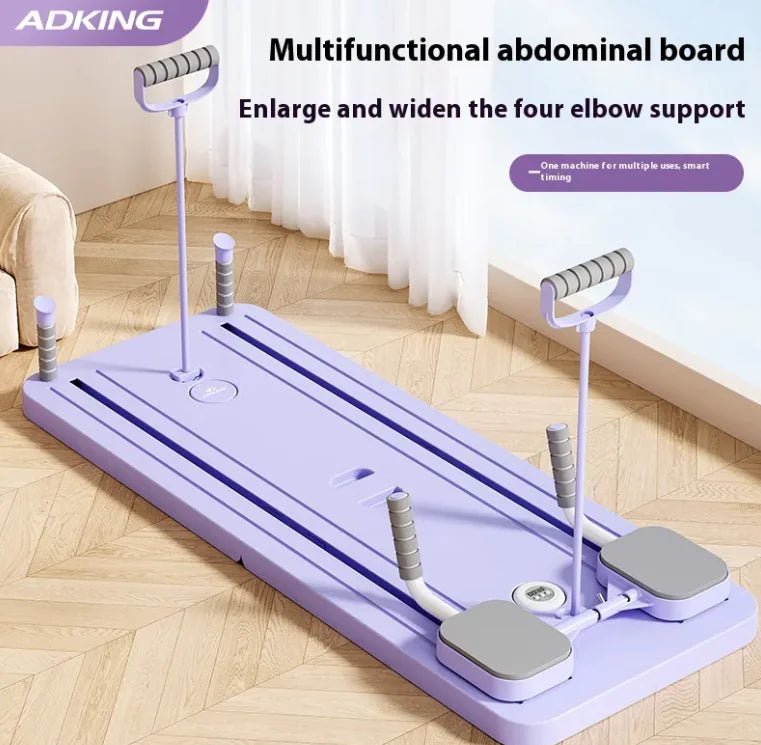 Tabla de ejercicios con rueda abdominal para el hogar - Vant