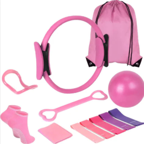 13-piece yoga and pilates set