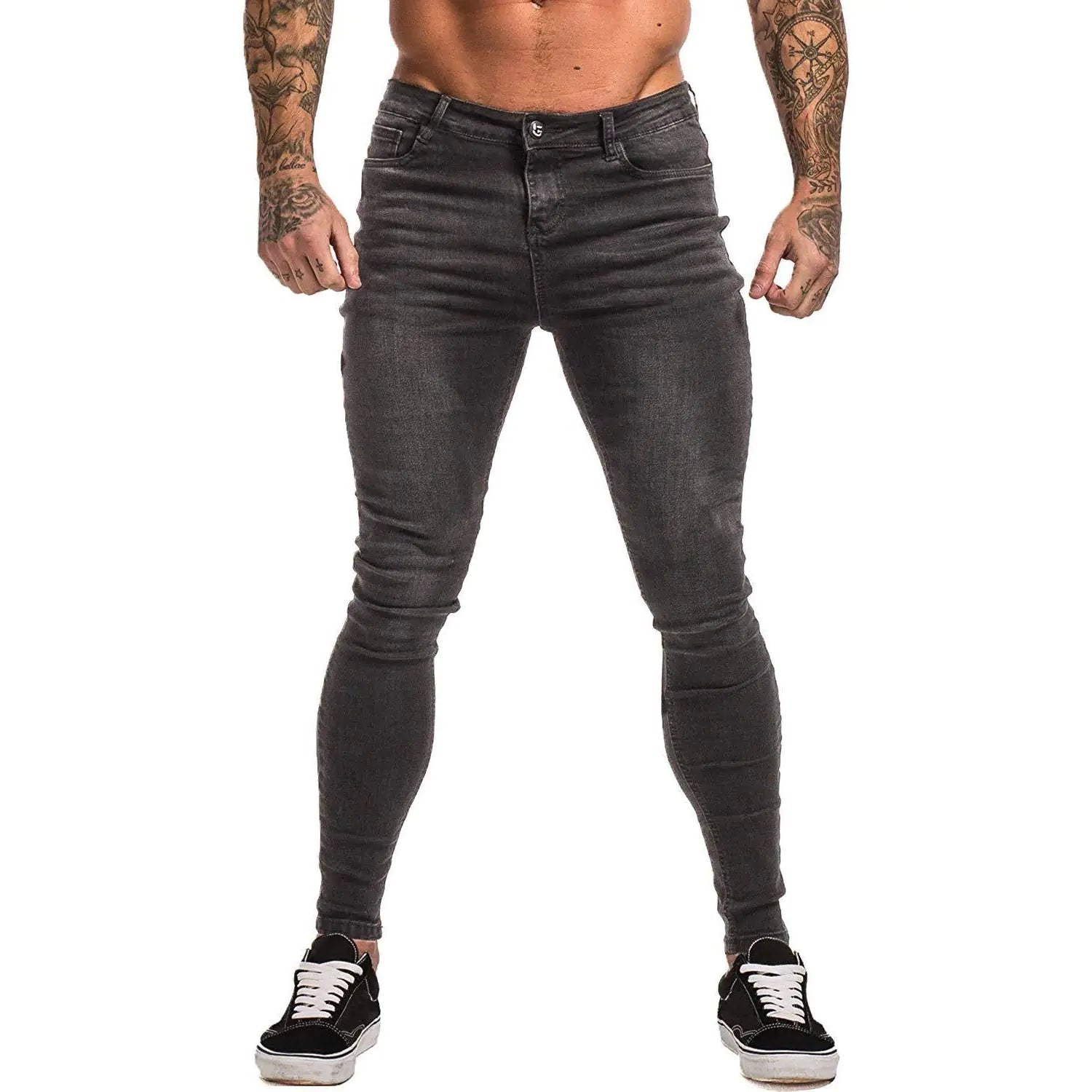Vaqueros ajustados elásticos azul para hombre - Vant