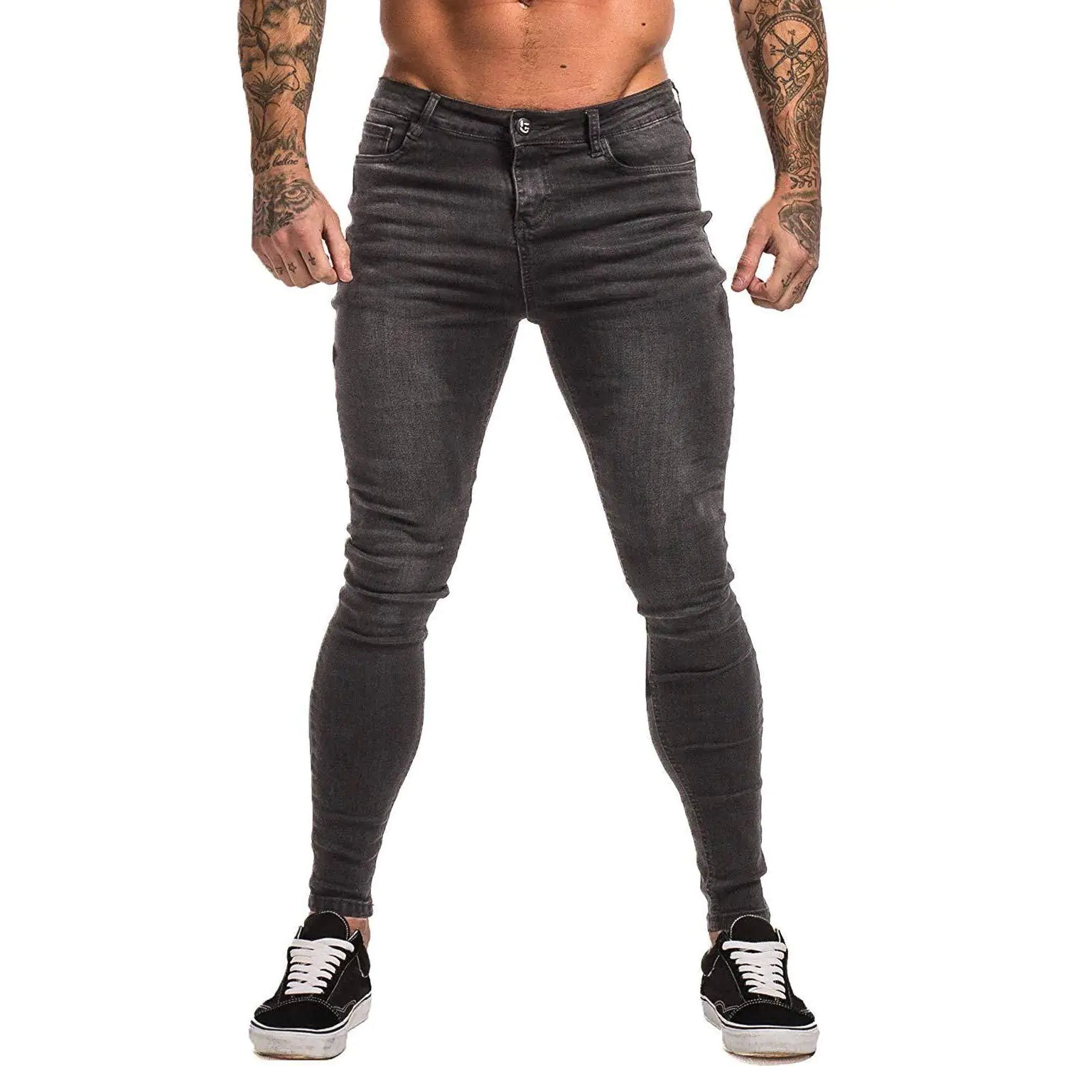 Vaqueros ajustados elásticos azul para hombre - Vant