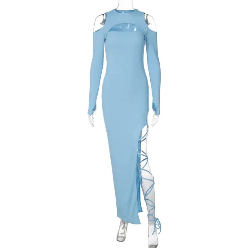 Vestido con Corte y Manga Larga - Vant