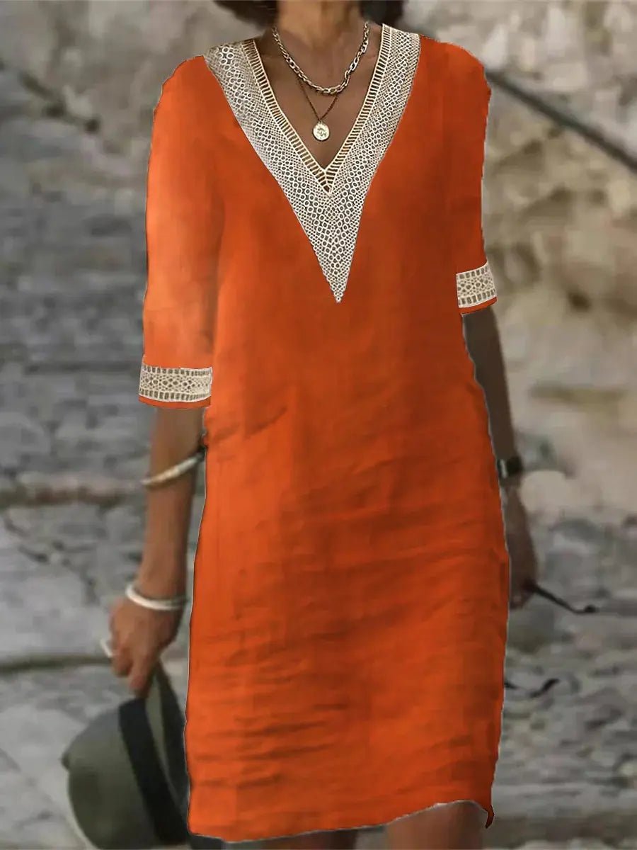 Vestido holgado informal de mujer para otoño/invierno - Vant