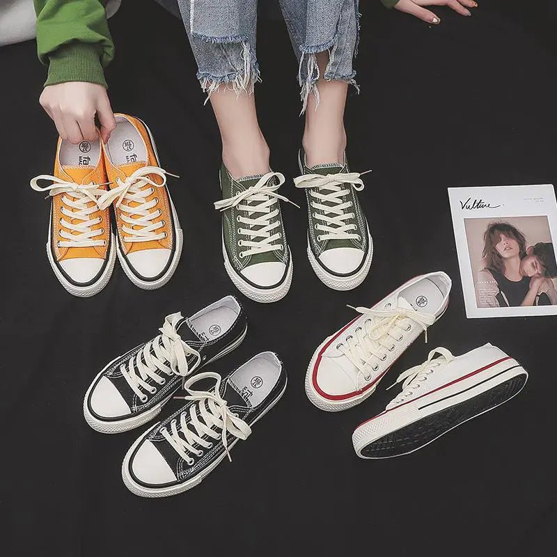 Zapatillas de lona para mujer de primavera: zapatos informales transpirables - Vant